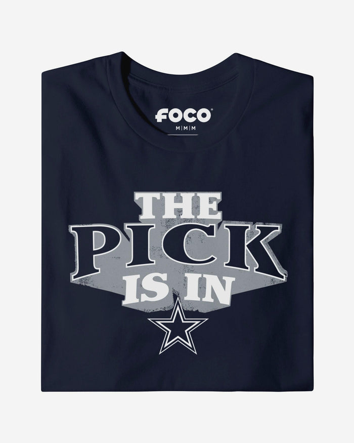 Dallas Cowboys Pick Is In T-Shirt FOCO S - FOCO.com