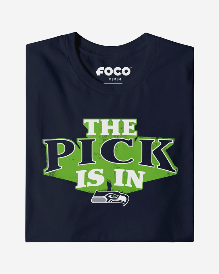 Seattle Seahawks Pick Is In T-Shirt FOCO S - FOCO.com