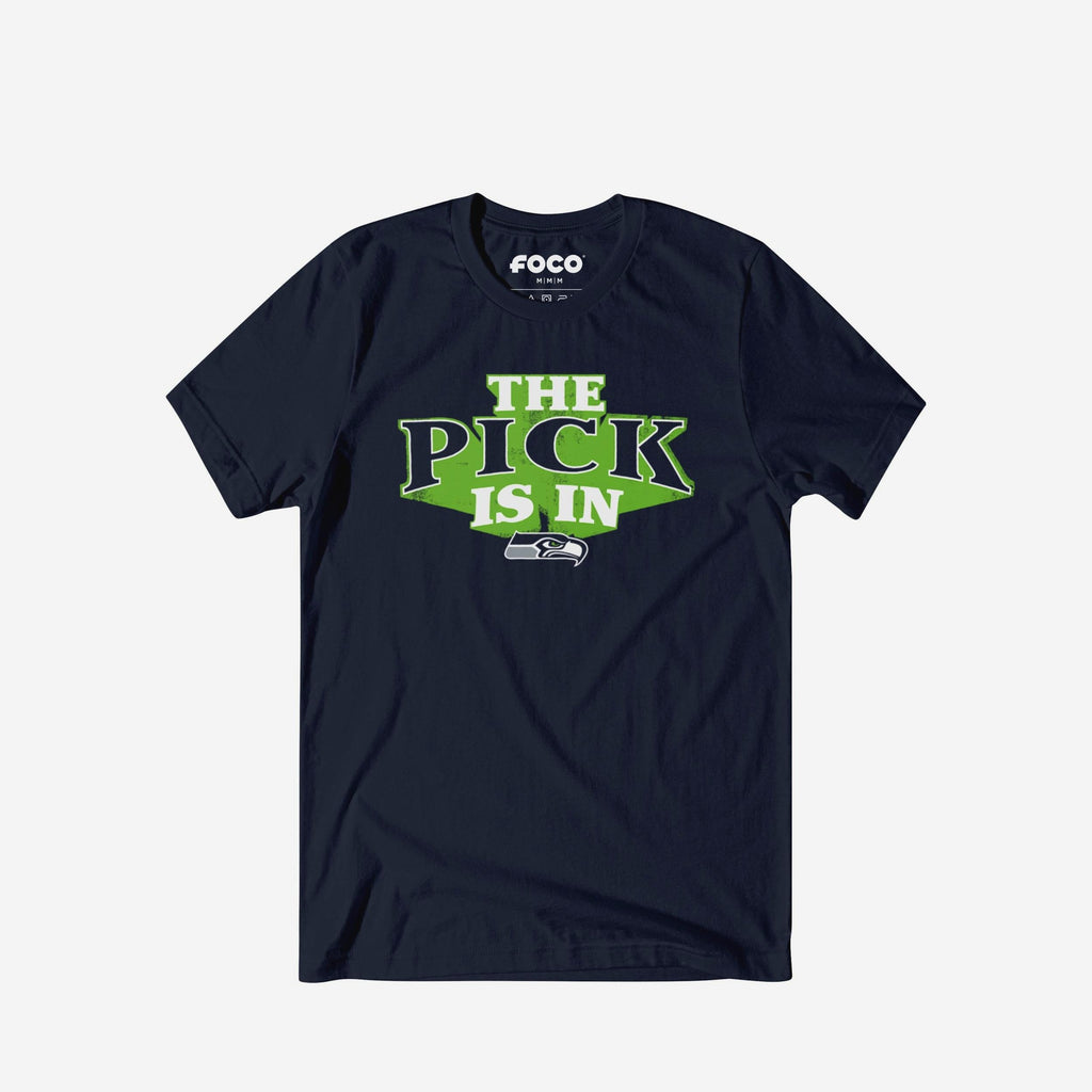 Seattle Seahawks Pick Is In T-Shirt FOCO S - FOCO.com