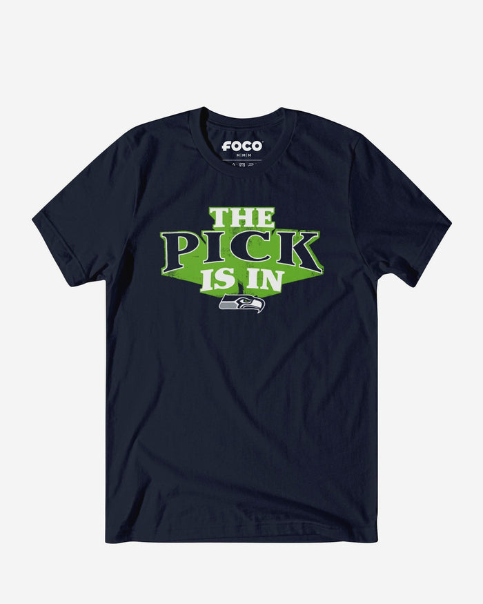 Seattle Seahawks Pick Is In T-Shirt FOCO S - FOCO.com