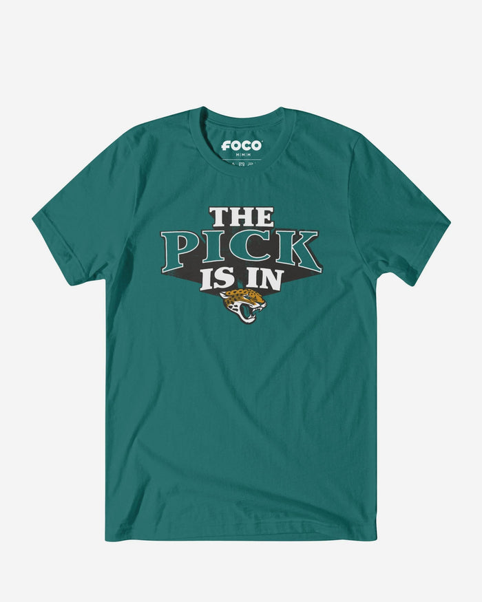 Jacksonville Jaguars Pick Is In T-Shirt FOCO S - FOCO.com