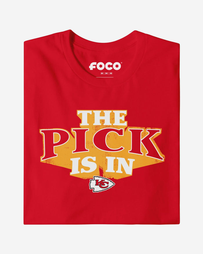 Kansas City Chiefs Pick Is In T-Shirt FOCO S - FOCO.com