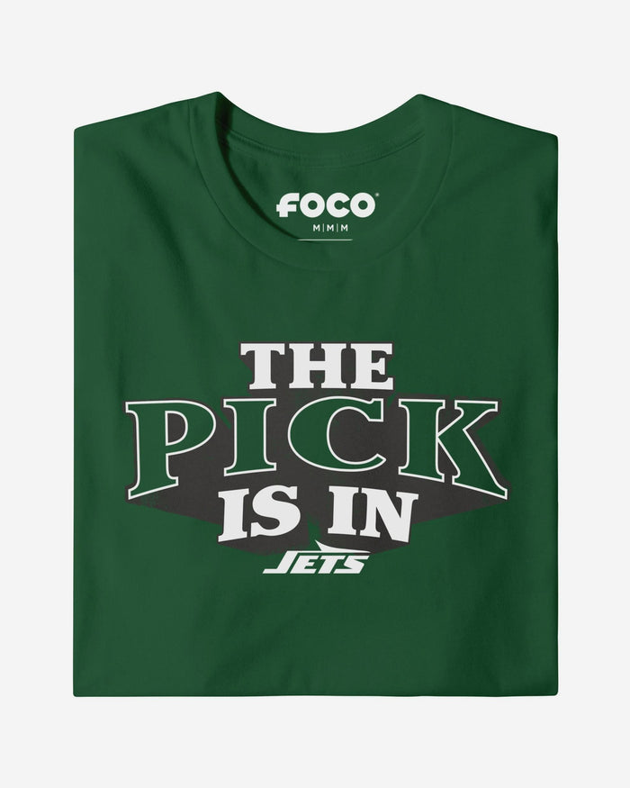 New York Jets Pick Is In T-Shirt FOCO S - FOCO.com