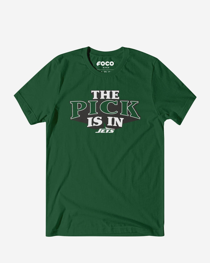 New York Jets Pick Is In T-Shirt FOCO S - FOCO.com