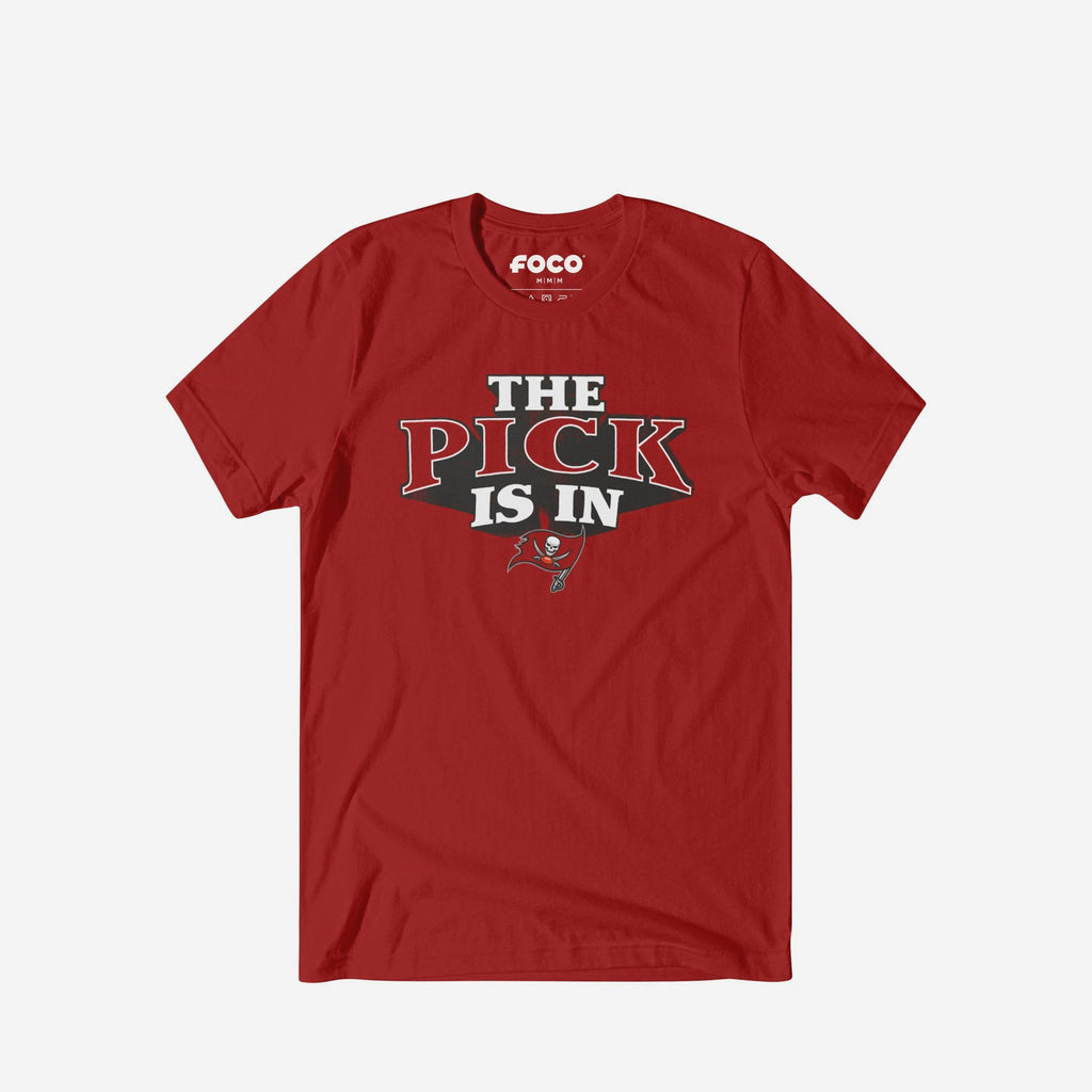 Tampa Bay Buccaneers Pick Is In T-Shirt FOCO S - FOCO.com
