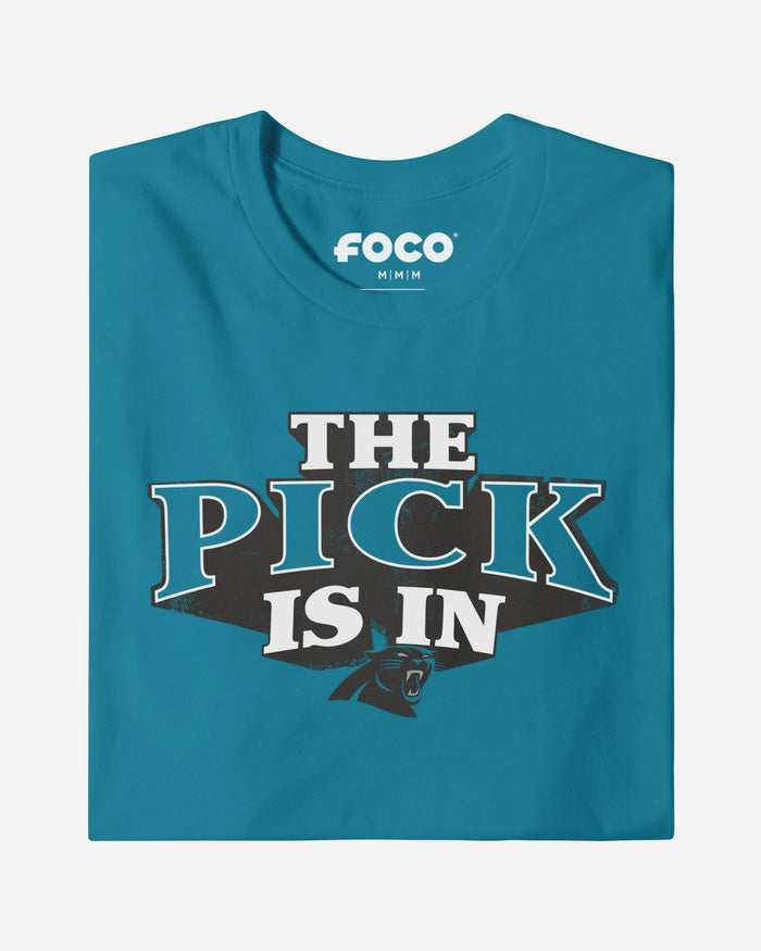 Carolina Panthers Pick Is In T-Shirt FOCO S - FOCO.com