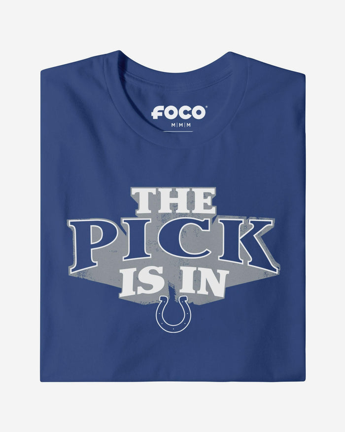 Indianapolis Colts Pick Is In T-Shirt FOCO S - FOCO.com