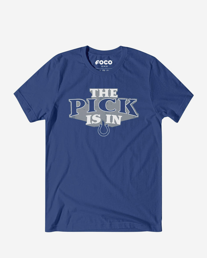 Indianapolis Colts Pick Is In T-Shirt FOCO S - FOCO.com