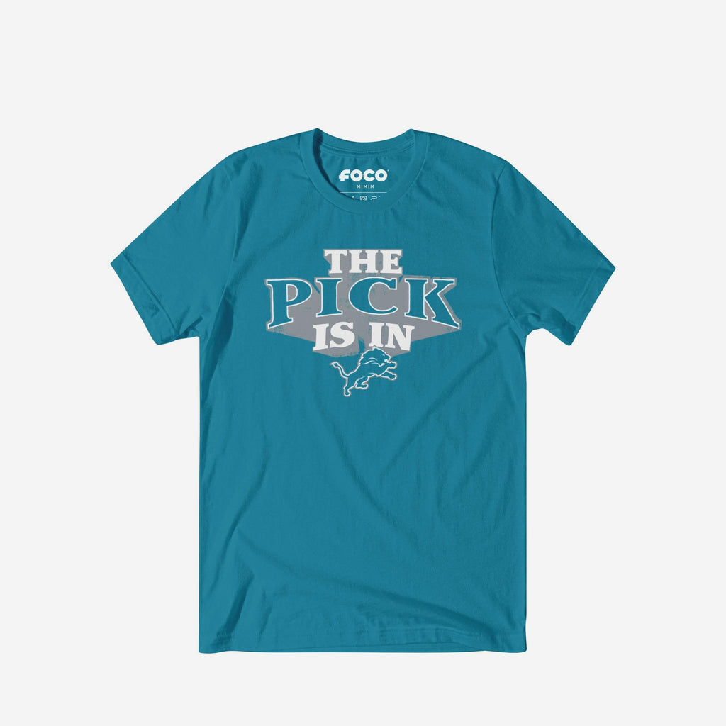 Detroit Lions Pick Is In T-Shirt FOCO S - FOCO.com