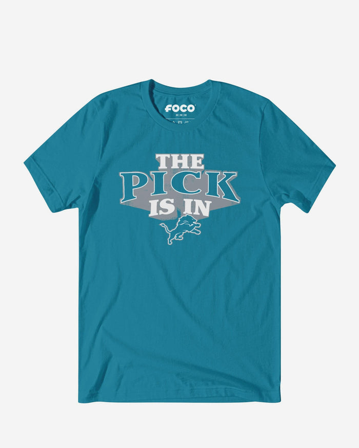 Detroit Lions Pick Is In T-Shirt FOCO S - FOCO.com