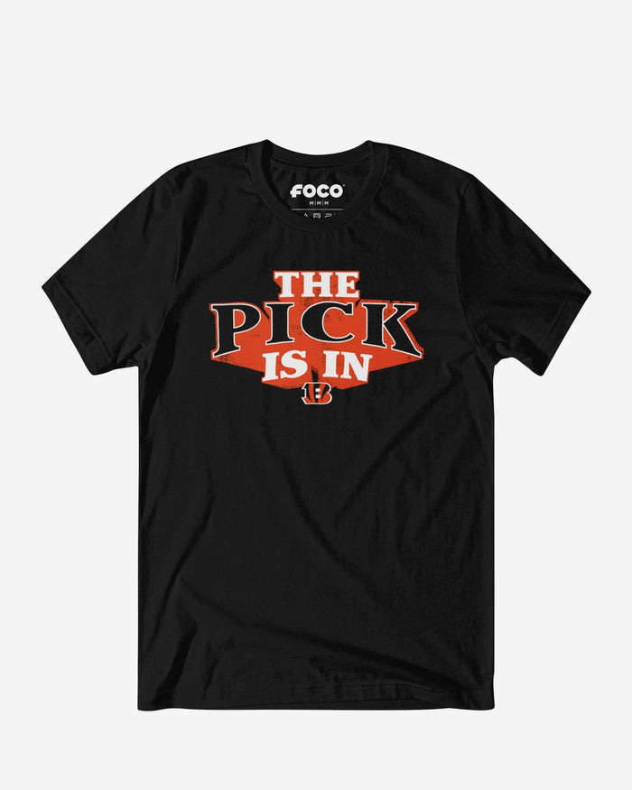 Cincinnati Bengals Pick Is In T-Shirt FOCO S - FOCO.com