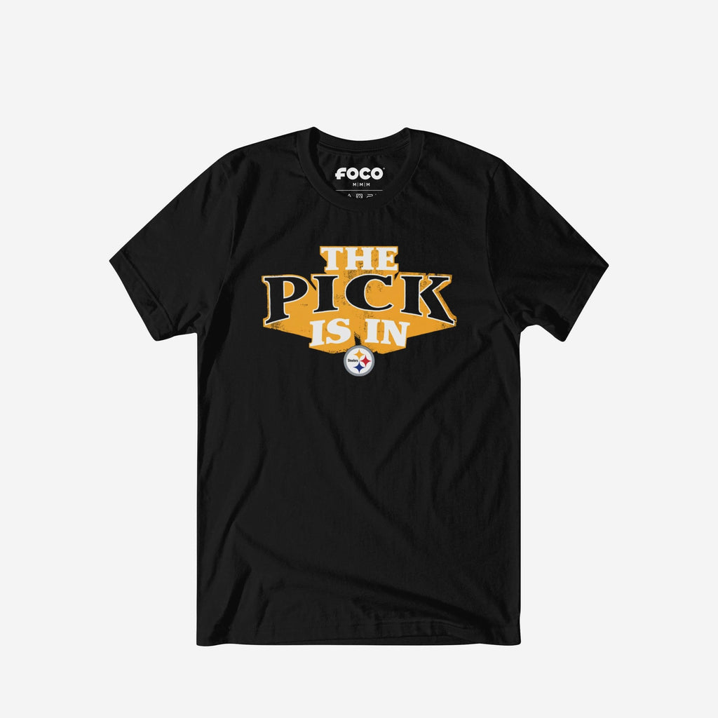 Pittsburgh Steelers Pick Is In T-Shirt FOCO S - FOCO.com