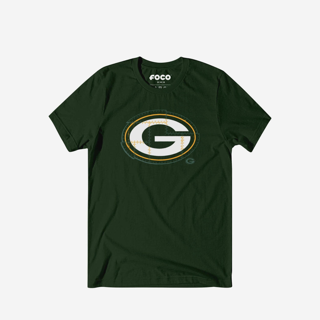 Green Bay Packers Rivet Logo T-Shirt FOCO S - FOCO.com