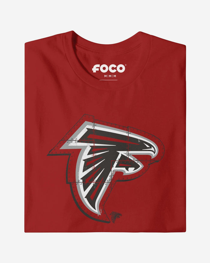 Atlanta Falcons Rivet Logo T-Shirt FOCO S - FOCO.com