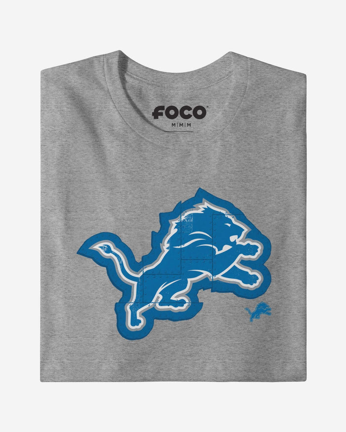 Detroit Lions Rivet Logo T-Shirt FOCO S - FOCO.com