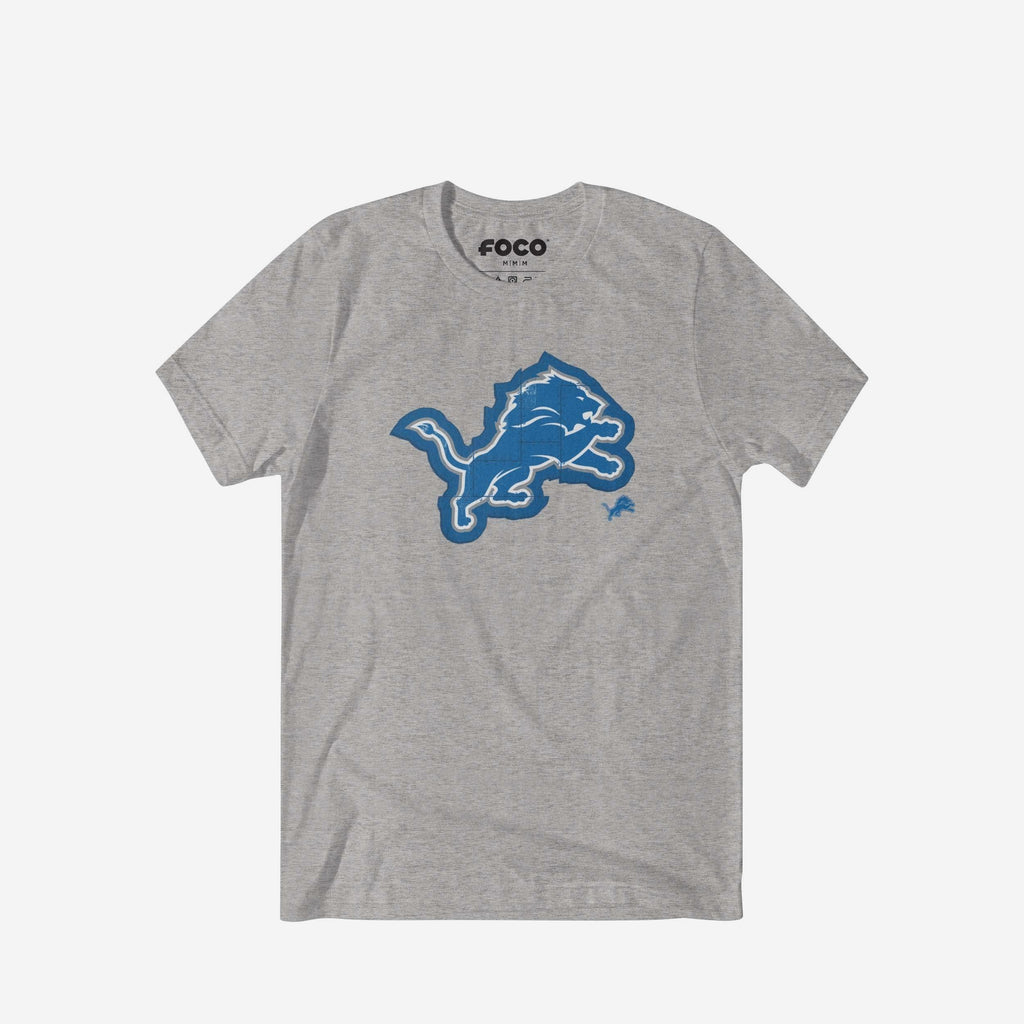 Detroit Lions Rivet Logo T-Shirt FOCO S - FOCO.com