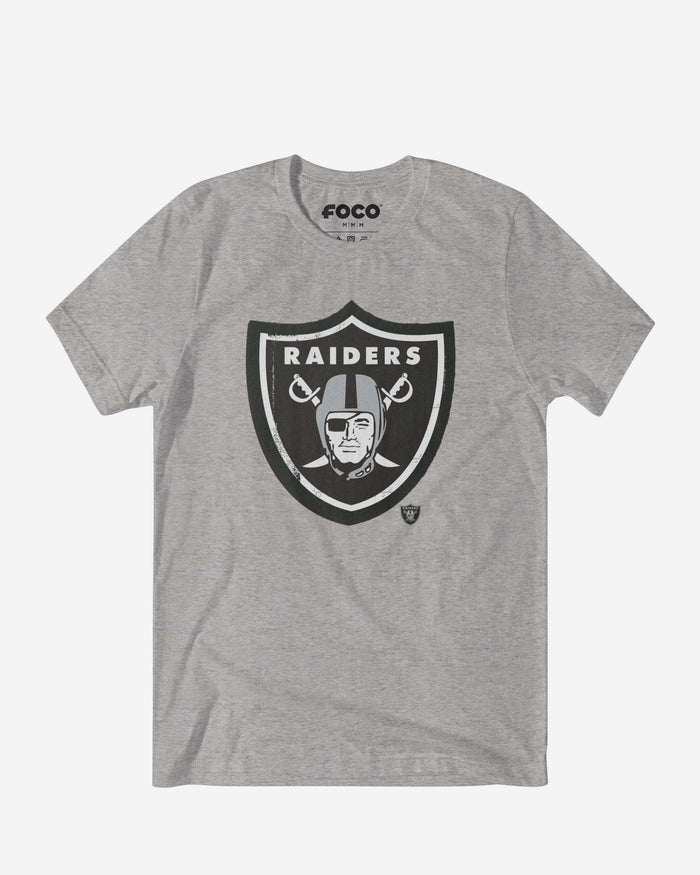 Las Vegas Raiders Rivet Logo T-Shirt FOCO S - FOCO.com