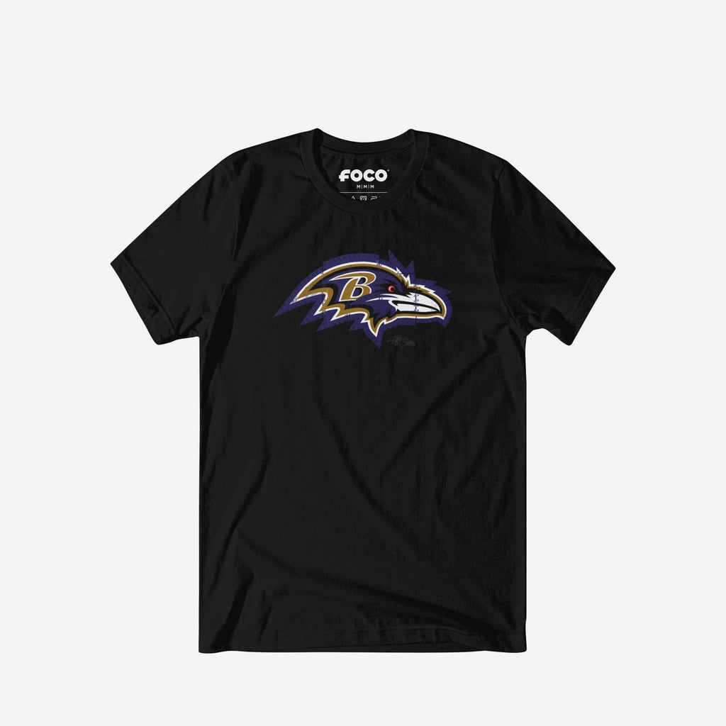 Baltimore Ravens Rivet Logo T-Shirt FOCO S - FOCO.com