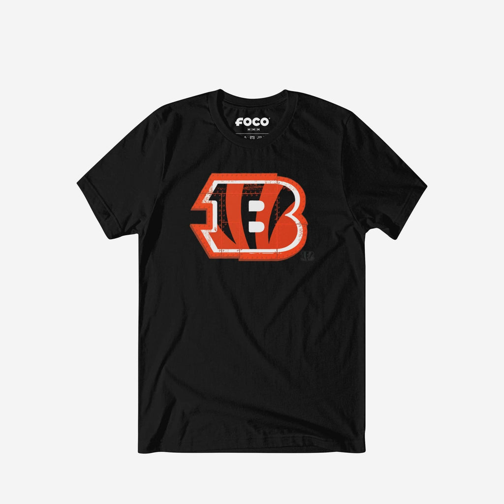 Cincinnati Bengals Rivet Logo T-Shirt FOCO S - FOCO.com