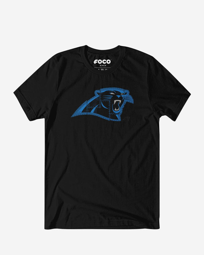 Carolina Panthers Rivet Logo T-Shirt FOCO S - FOCO.com