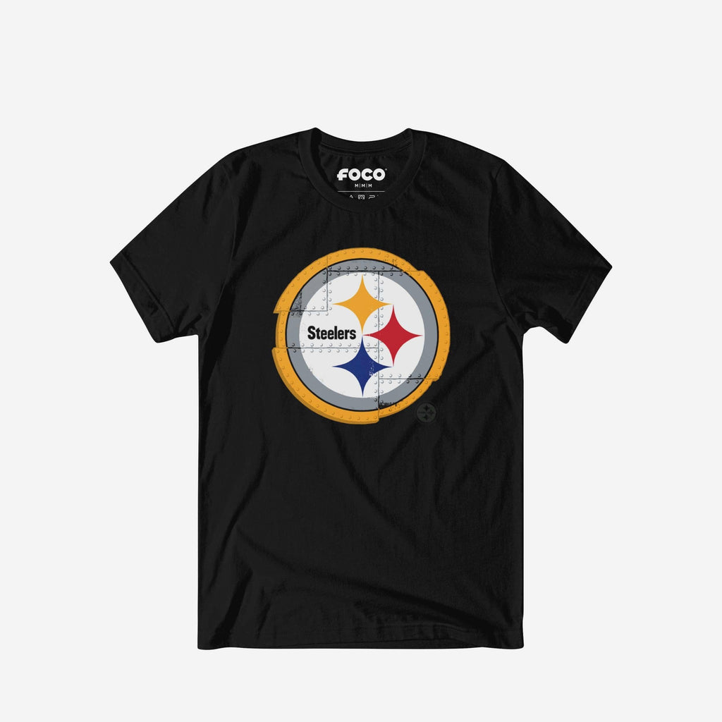 Pittsburgh Steelers Rivet Logo T-Shirt FOCO S - FOCO.com