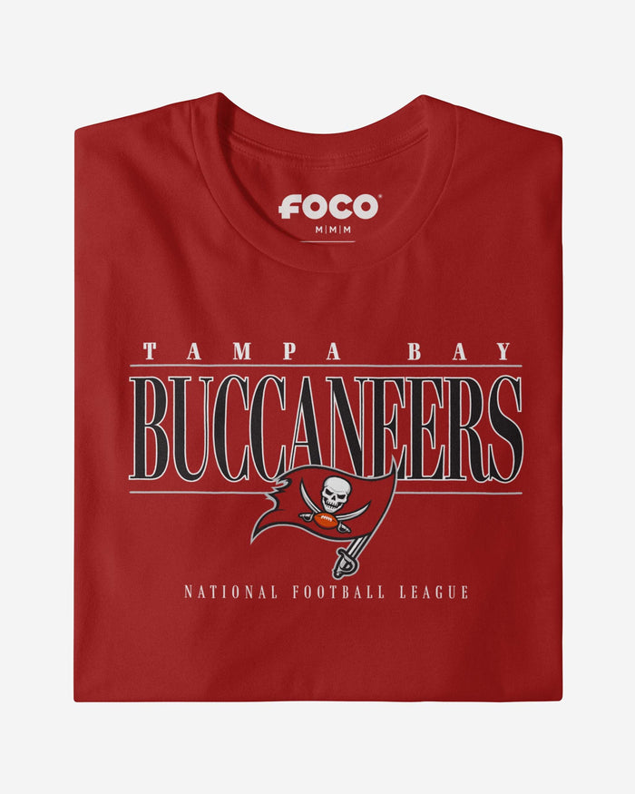 Tampa Bay Buccaneers Signature Bar T-Shirt FOCO - FOCO.com