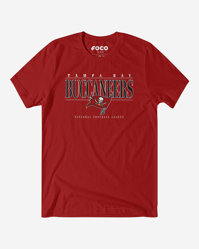 Tampa Bay Buccaneers Signature Bar T-Shirt FOCO S - FOCO.com