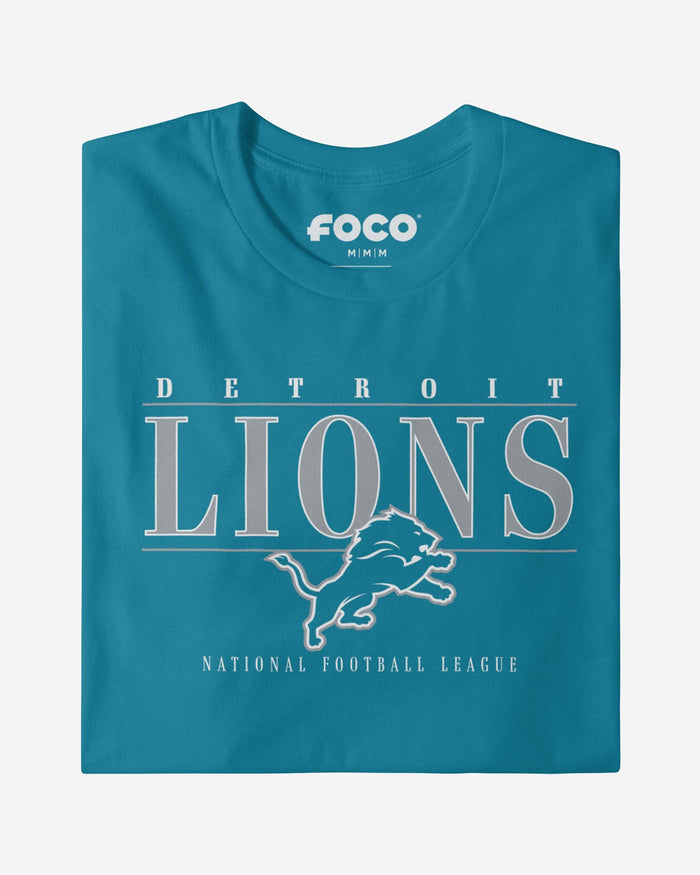 Detroit Lions Signature Bar T-Shirt FOCO - FOCO.com