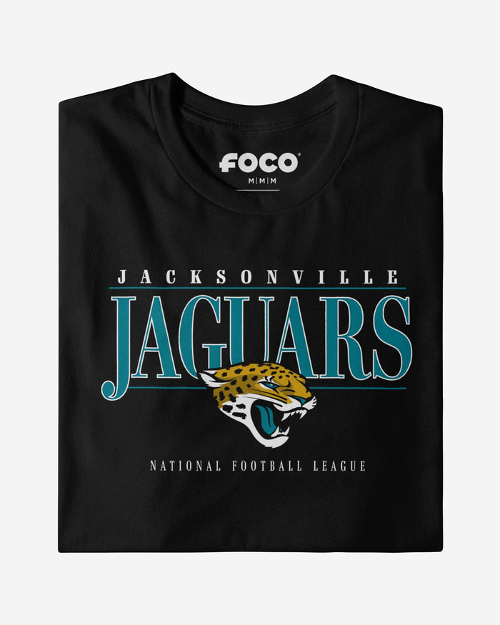 Jacksonville Jaguars Signature Bar T-Shirt FOCO - FOCO.com