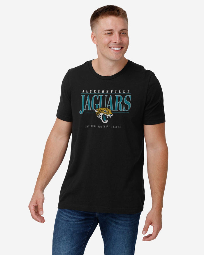 Jacksonville Jaguars Signature Bar T-Shirt FOCO - FOCO.com