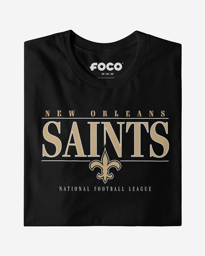 New Orleans Saints Signature Bar T-Shirt FOCO - FOCO.com