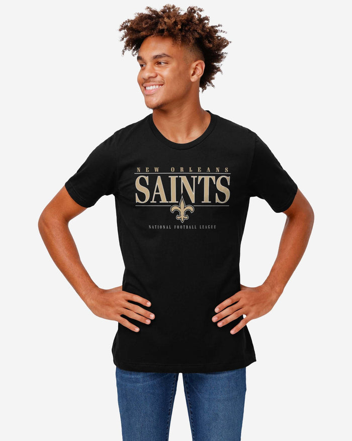 New Orleans Saints Signature Bar T-Shirt FOCO - FOCO.com