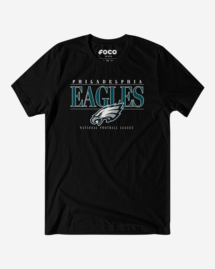 Philadelphia Eagles Signature Bar T-Shirt FOCO S - FOCO.com