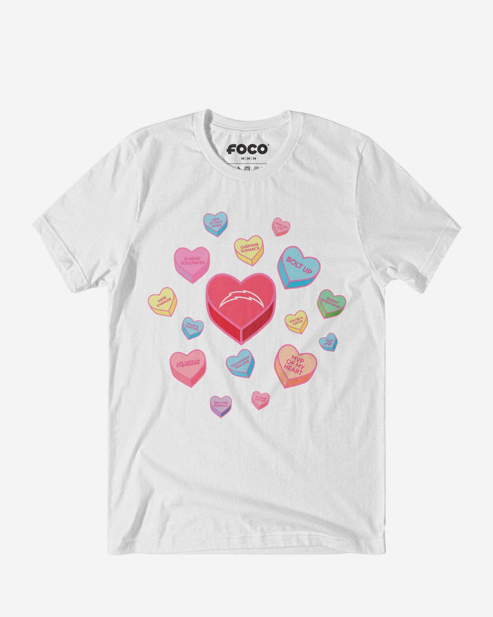 Los Angeles Chargers Sweet Talk T-Shirt FOCO S - FOCO.com