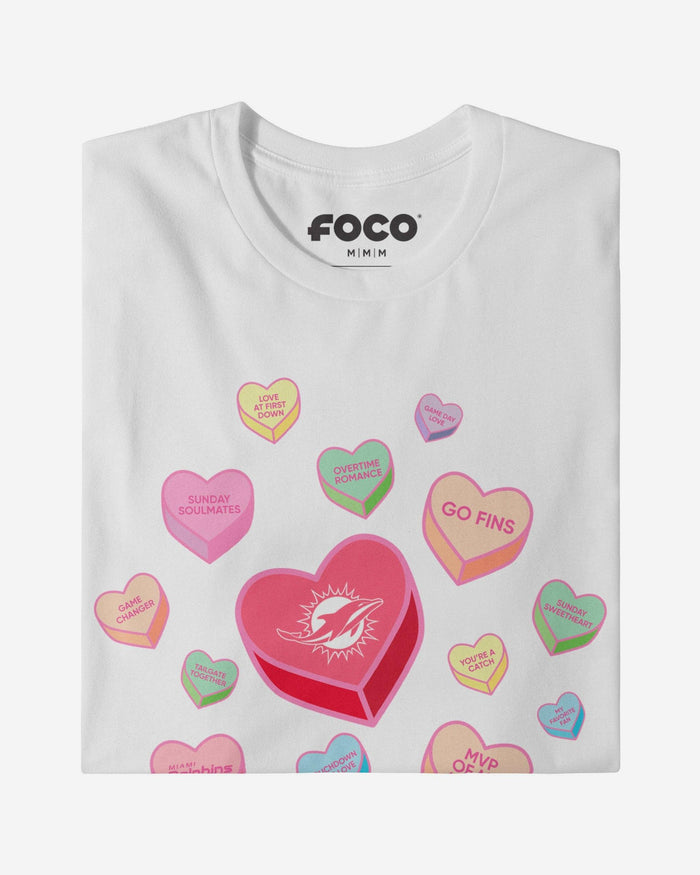 Miami Dolphins Sweet Talk T-Shirt FOCO S - FOCO.com