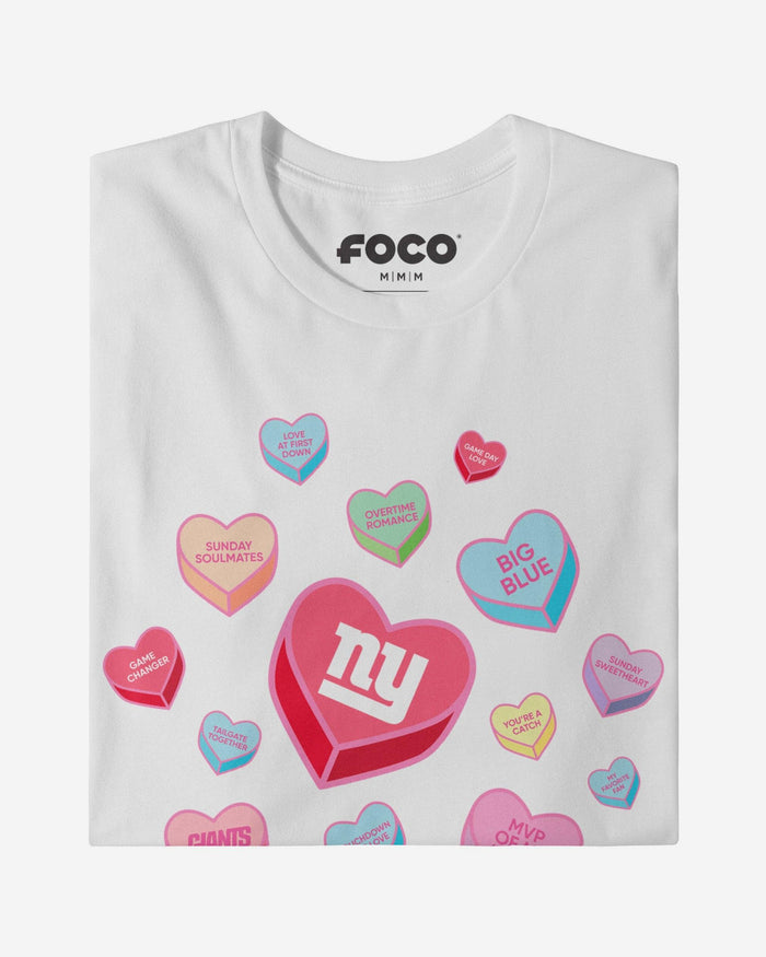 New York Giants Sweet Talk T-Shirt FOCO S - FOCO.com