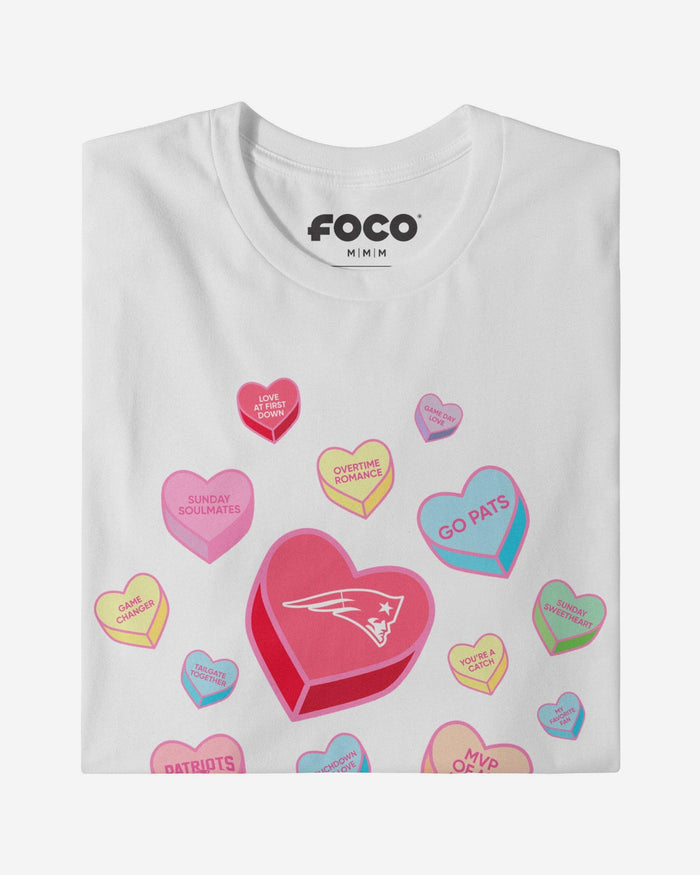 New England Patriots Sweet Talk T-Shirt FOCO S - FOCO.com