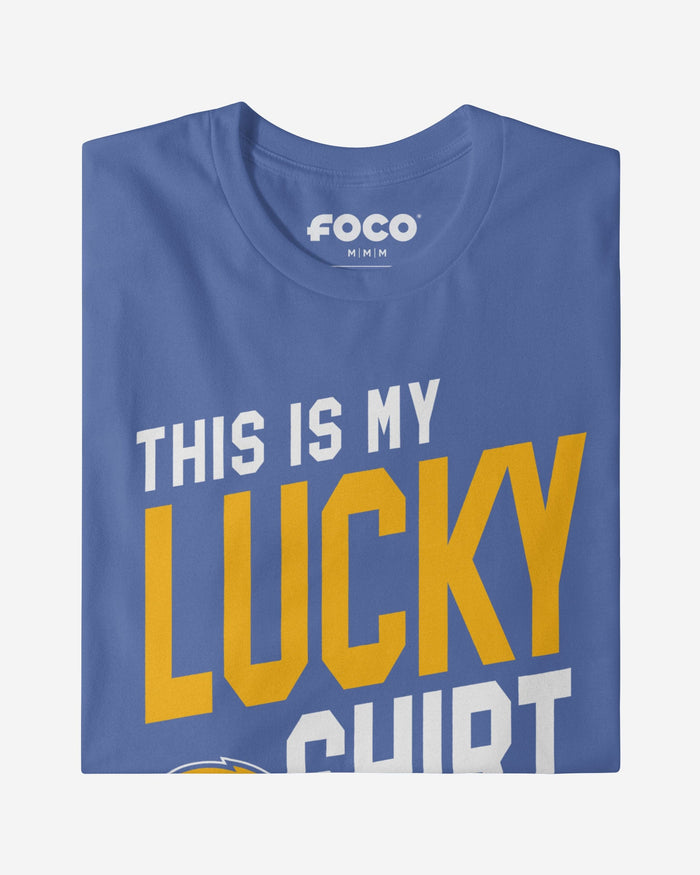 Los Angeles Chargers This Is My Lucky T-Shirt FOCO - FOCO.com