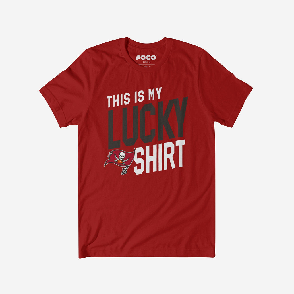 Tampa Bay Buccaneers This Is My Lucky T-Shirt FOCO S - FOCO.com