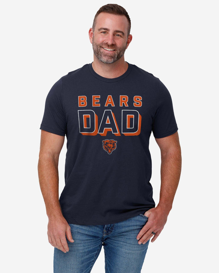 Chicago Bears Team Dad T-Shirt FOCO - FOCO.com