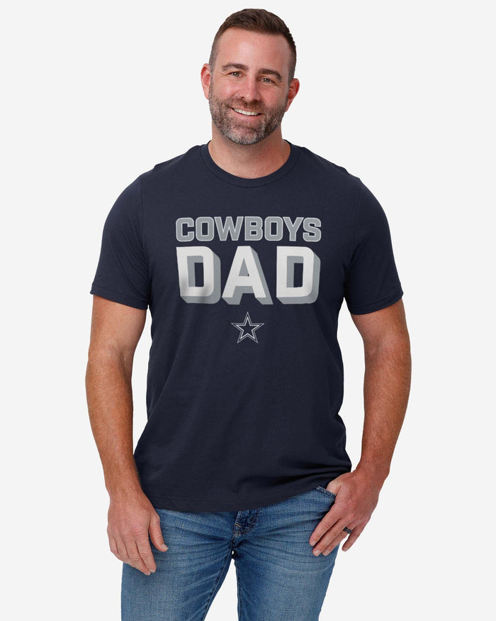 Dallas Cowboys Team Dad T-Shirt FOCO - FOCO.com