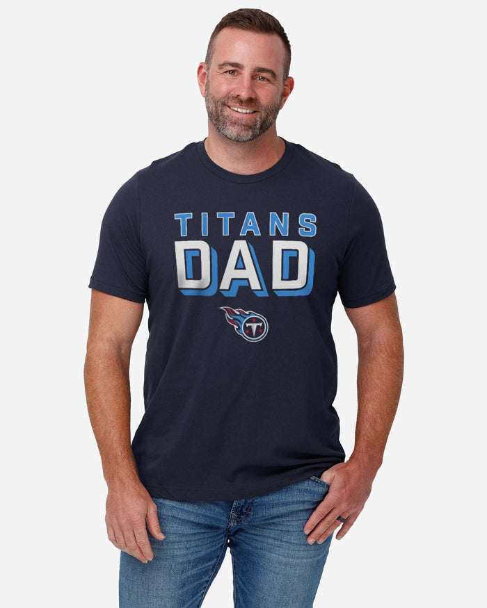 Tennessee Titans Team Dad T-Shirt FOCO - FOCO.com