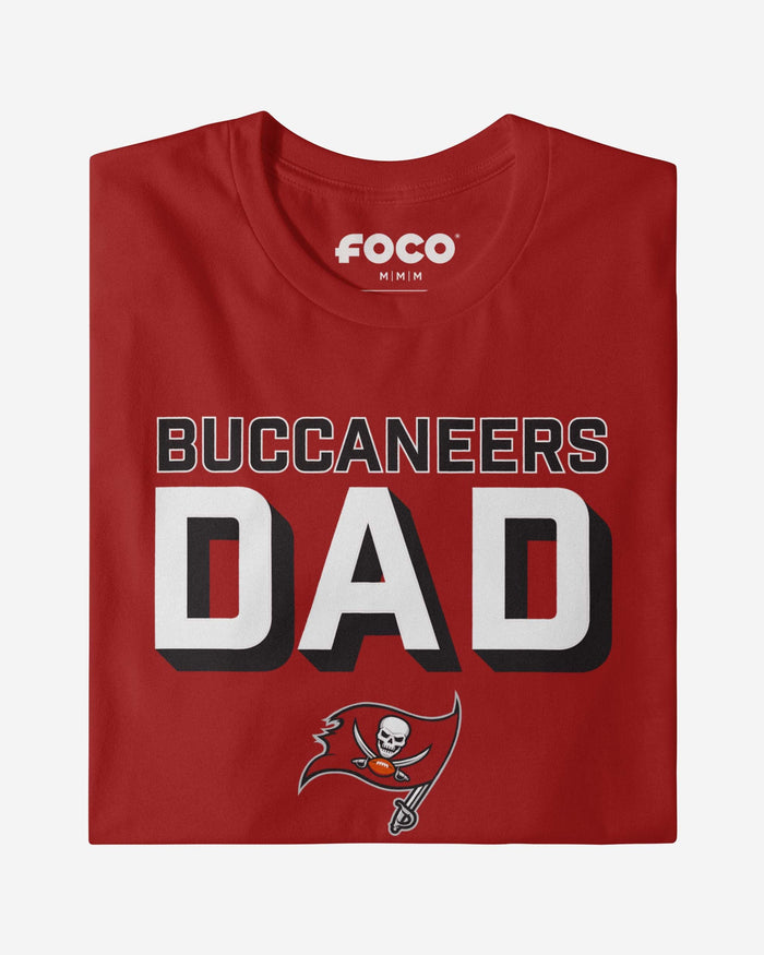 Tampa Bay Buccaneers Team Dad T-Shirt FOCO - FOCO.com