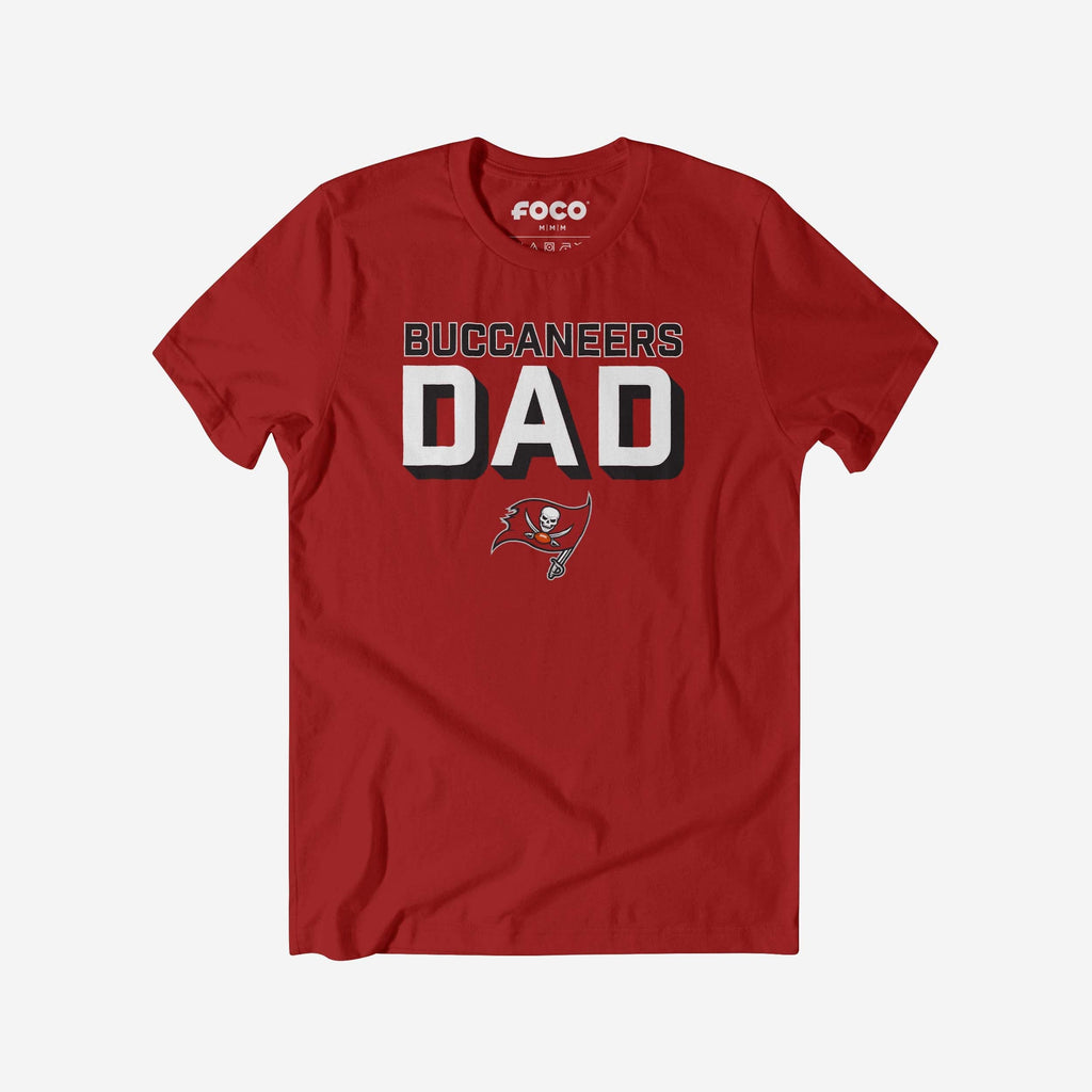 Tampa Bay Buccaneers Team Dad T-Shirt FOCO S - FOCO.com