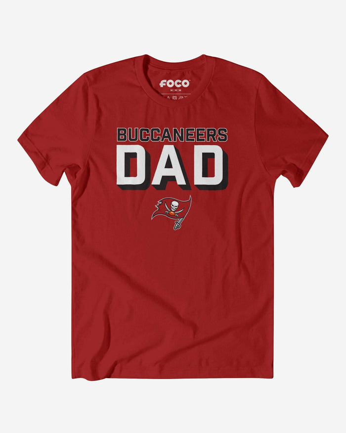 Tampa Bay Buccaneers Team Dad T-Shirt FOCO S - FOCO.com