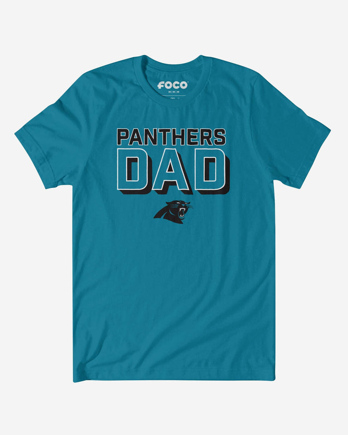 Carolina Panthers Team Dad T-Shirt FOCO S - FOCO.com