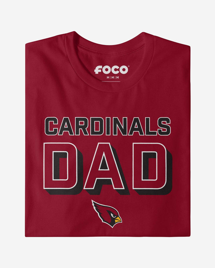 Arizona Cardinals Team Dad T-Shirt FOCO - FOCO.com