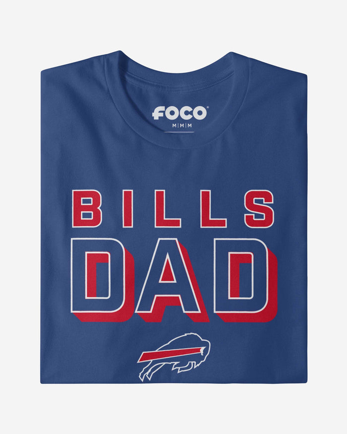 Buffalo Bills Team Dad T-Shirt FOCO - FOCO.com