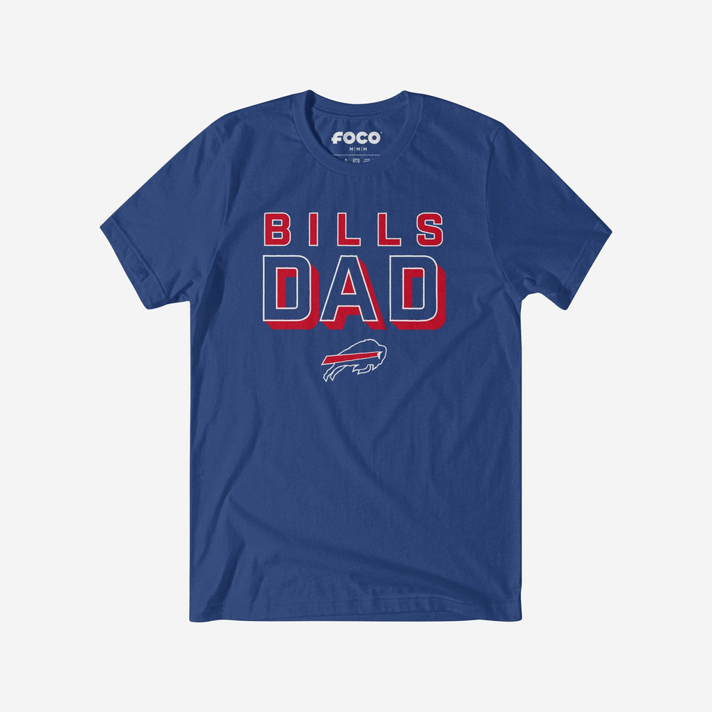 Buffalo Bills Team Dad T-Shirt FOCO S - FOCO.com