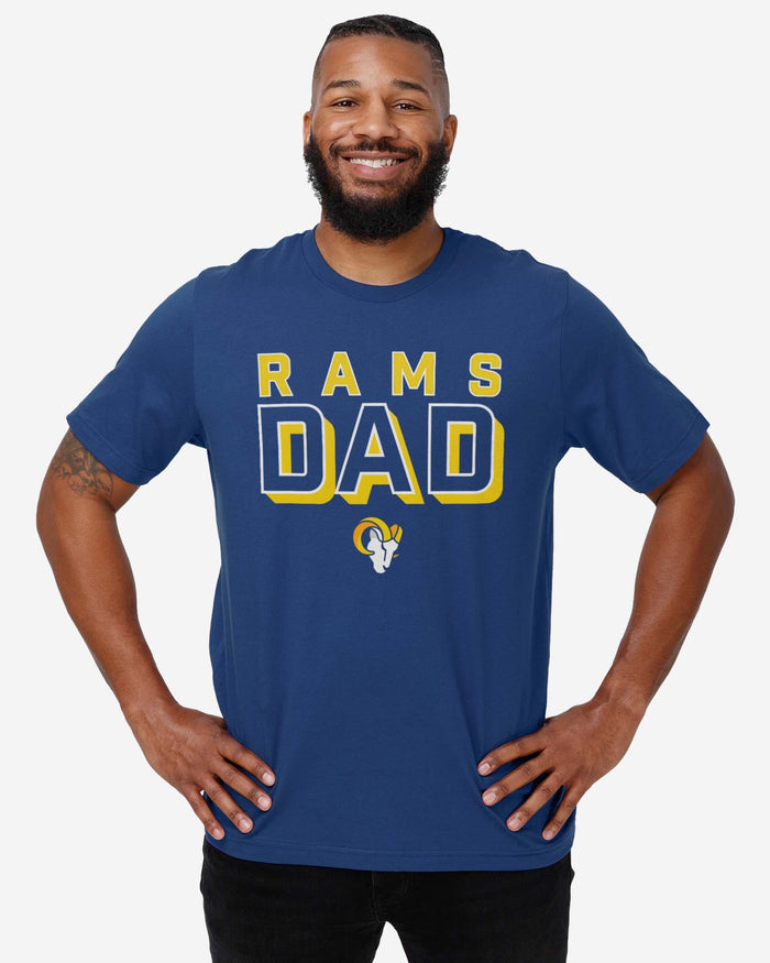 Los Angeles Rams Team Dad T-Shirt FOCO - FOCO.com